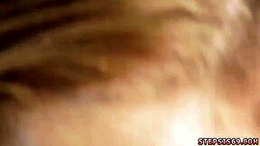 Super cute teen amateur gets creampied in a wild family competition game