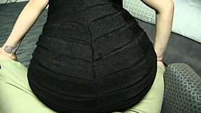 mouth full of jizz from pov blowjob