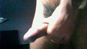 hairy dick masturbation session