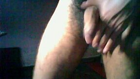 hairy dick masturbation session