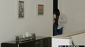 Sydney coles rides big black cock for first creampie experience