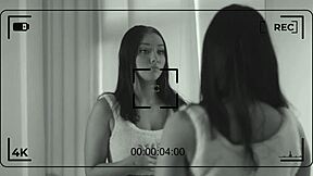 Behind the scenes latina gets her big ass licked and pussy eaten in lesbian scene