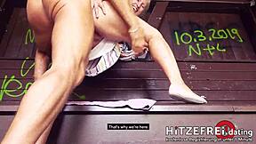 i banged milf slut jana schwarz in park