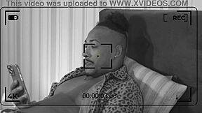 Behind the scenes latina gets her big ass licked and pussy eaten in lesbian scene