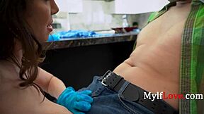 i wonder what cheating means when this hot milf rides in reverse cowgirl