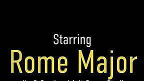 King Rome Major's Monster Cock Fucks Latex Beauty Mocha Menage