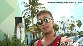 Sexy gay guys passionately fuck each other in intense hardcore action