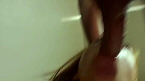 housewife gets her ass and pussy fucked with creampie on the sofa