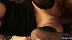 big tits lingerie milf loves to bang during the holidays