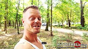 i banged milf slut jana schwarz in park