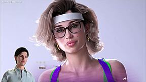 beautiful busty stepmom in 3d hentai porn