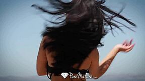 busty milf crystal rush gets anal fucked with creampie leak