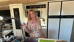 Helping my stepmoms holiday stress jane cane shiny cock films