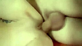 Pretty blonde Henessy sees her step brother jerking off his big cock