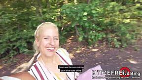 i banged milf slut jana schwarz in park