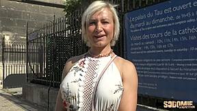 Blonde Milf Kim Gets Ass Fucked Hard