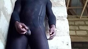 Erotic Massage Succeeds After All-Day Gay Porn Viewing!