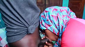 African big cock pounds Nigerian Yoruba wife's ass