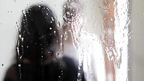 Spitting action in the detailed scene