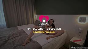 Wow, this brunette hottie masturbates her shaved pussy with toys!