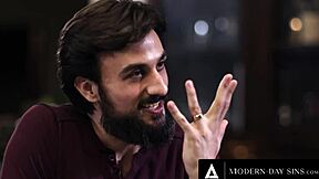 interracial swingers convince married ebony to anal threesome