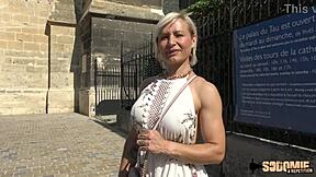 Blonde Milf Kim Gets Ass Fucked Hard