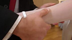 rim4k chick skips wedding night for morning sex fun