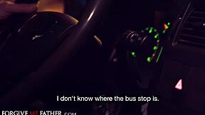 Cheating babe gets fucked hard in the van!