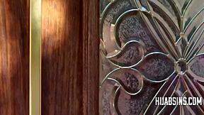 i'm an arabic hoe in hijab fucking a black dude in my neighborhood