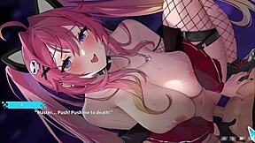 hentai game with bent over doggystyle and creampie scenes