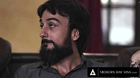 interracial swingers convince married ebony to anal threesome