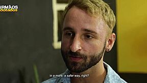 Greedy intern devours boss's massive cock in office blowjob