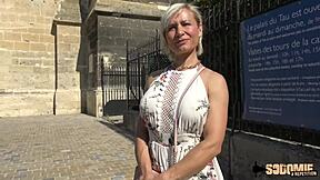 Blonde Milf Kim Gets Ass Fucked Hard