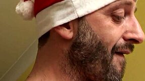 Watch Saskia get bent over for rough blowjob and cum in mouth