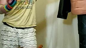 sexy dancefloor workout turns hardcore fuck