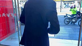 A black man offered to fuck my ass in doggystyle, and I couldn't refuse his big cock.