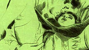 Vintage erotic drawings evoking deep feelings