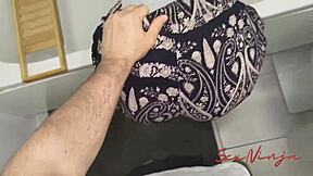 Silly Step-Mom Gets Stuck Around the House