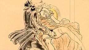 Vintage erotic illustrations bring retro cartoon heat in every detail. Old-school anime vibes hit hard.