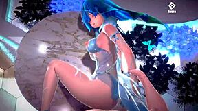 the shorekeeper shines in this anime clip