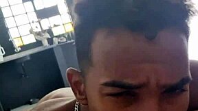 Branquelinho Took Thick Black Cock In His Ass For Domination Riding