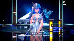 the shorekeeper shines in this anime clip