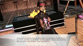 Lets Play Night Before Christmas with Shaved Pussy and Cumshot Fun