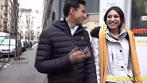 Hey, why is this sexy desi girl with big boobs fucked so rough?