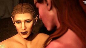 Hot Milf Overwhelms Timid Futanari Demoness in Wild Anime