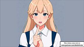 Specific Shemale guides you to swallow cum step by step