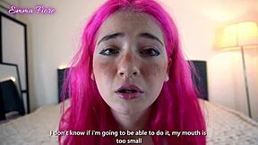 Pendejita pide leche joi - emma fiore begs for cum