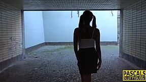 fetish babe throated deep, toyed submissive then got anal