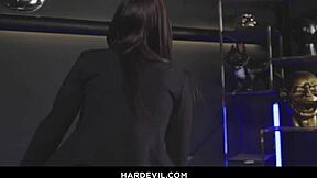 These perverted SECRETARIES swallow cum!