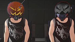 3D anime hentai blowjob creampie